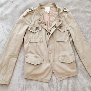 Olive&Oak Cargo Jacket with Studded Pockets